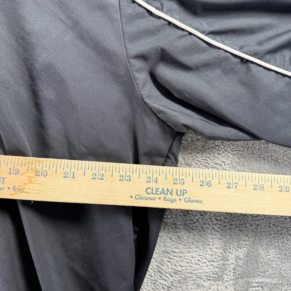 Nike Sportswear Mens XL Black Half Zip Windbreaker Hooded Anorak Jacket Pullover - Picture 2 of 12